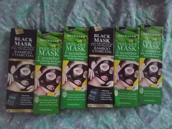 Bamboo Charcoal Peel Off Black Mask Blackhead Remover Mask - Image 2