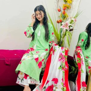 Pakistani Inspired Three Piece